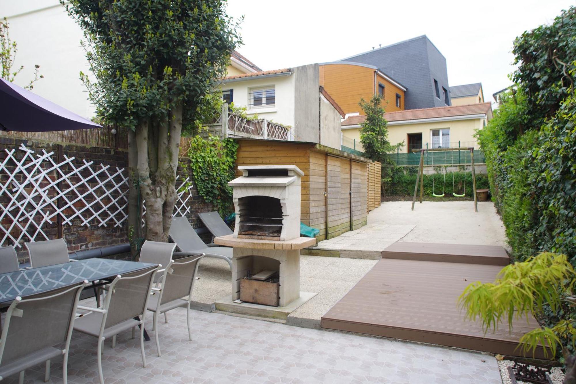 Maison De Charme Avec Jardin A 10Mn De Paris Nanterre Dış mekan fotoğraf